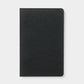 4.25 x 6.5" standard notebook, made with eco-friendly papers. Graph pages, black color way.