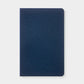 4.25 x 6.5" standard notebook, made with eco-friendly papers. Graph pages, navy color way.